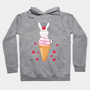 Bunny Ice Cream Hoodie